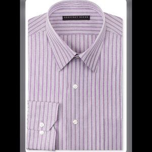 Men’s Comfort Stretch Slim Fit Wrinkle Free Dress Shirt
